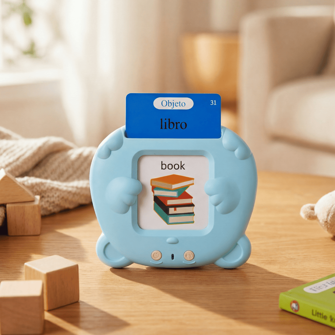 Geniovo™ - Aprende Inglés y Español Jugando con Tarjetas Parlantes